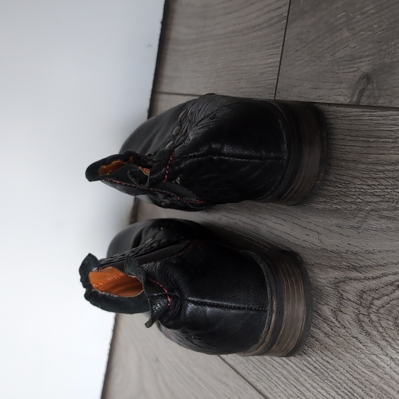 Leather ankle boots size 37 - Picture 5 of 6